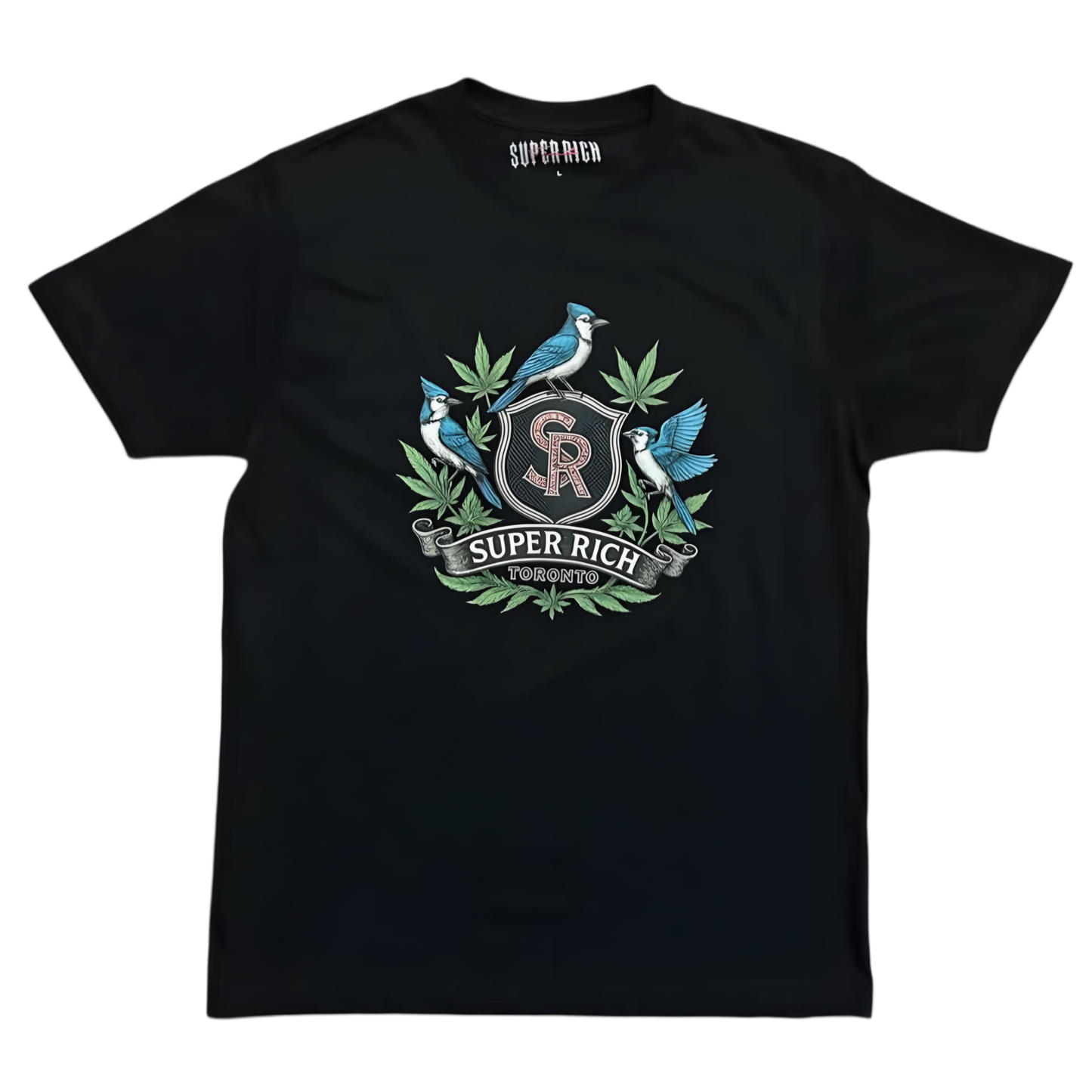 SR Blue Jay Crest Tee