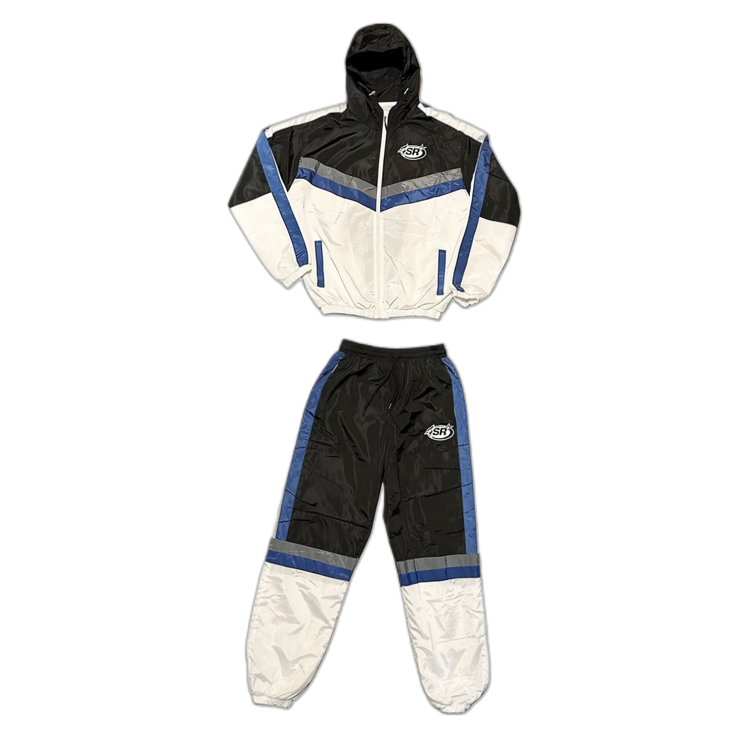 SR Blue Jay Windbreaker Jacket and Pants Set