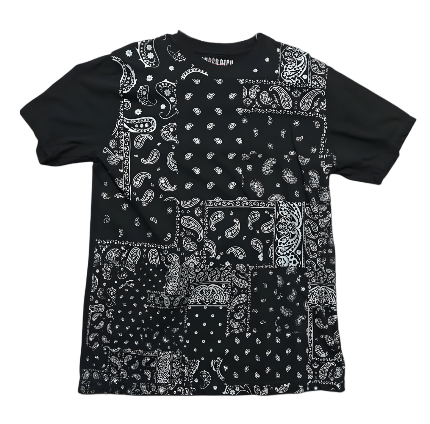Black Paisley Tee