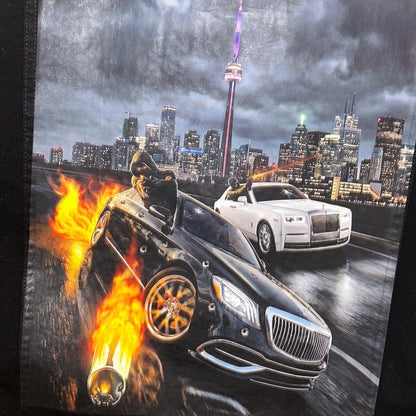 Black SR Jean Jacket  & Flare jeans Sets