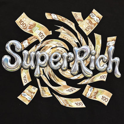 SuperRich Money Swirl Tee