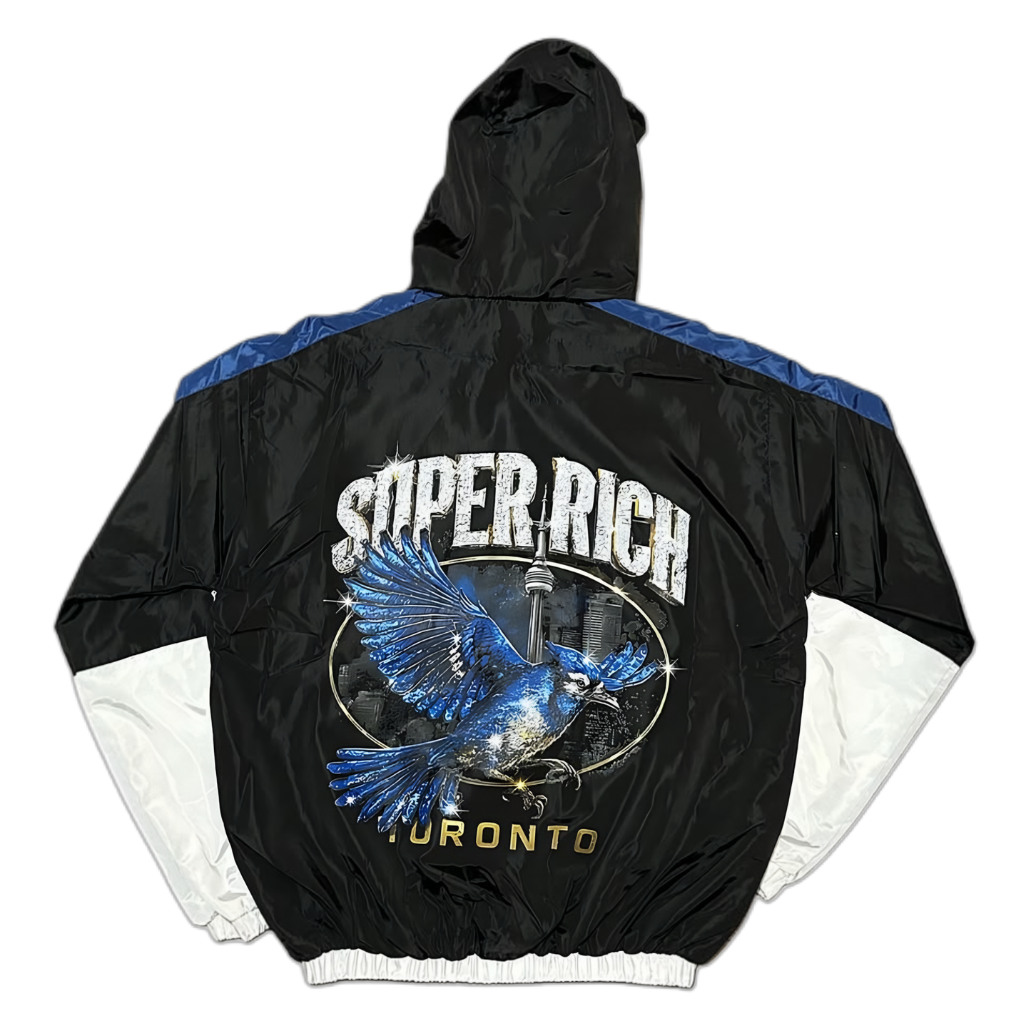 SR Blue Jay Windbreaker Jacket and Pants Set