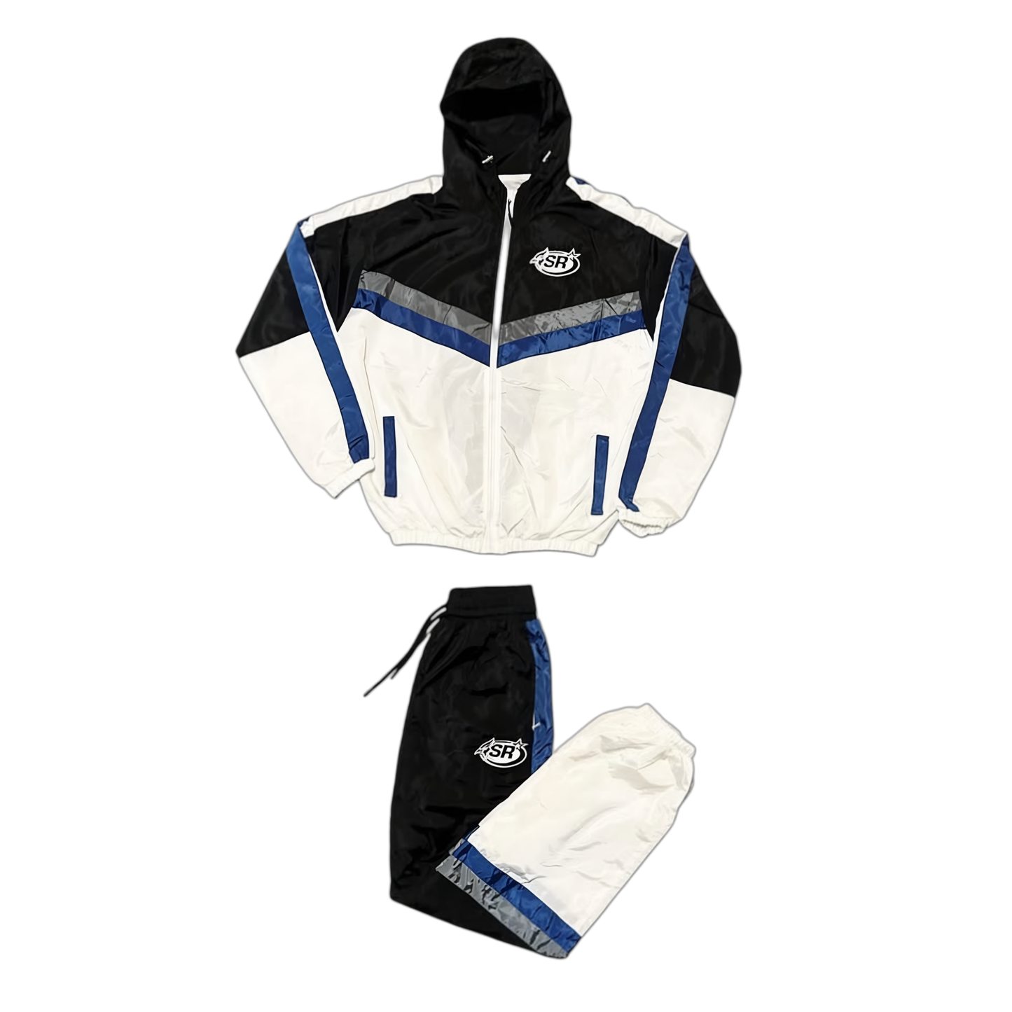 SR Blue Jay Windbreaker Jacket and Pants Set