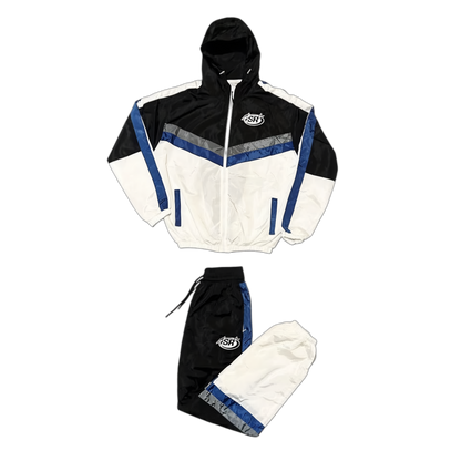 SR Blue Jay Windbreaker Jacket and Pants Set
