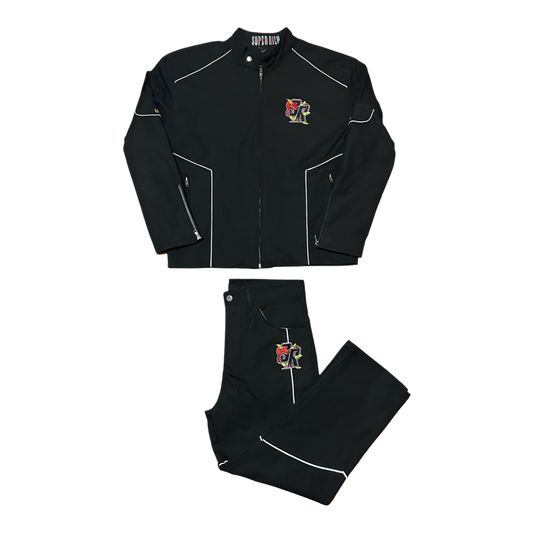 3M Reflective Biker Style Jacket & Pants Set