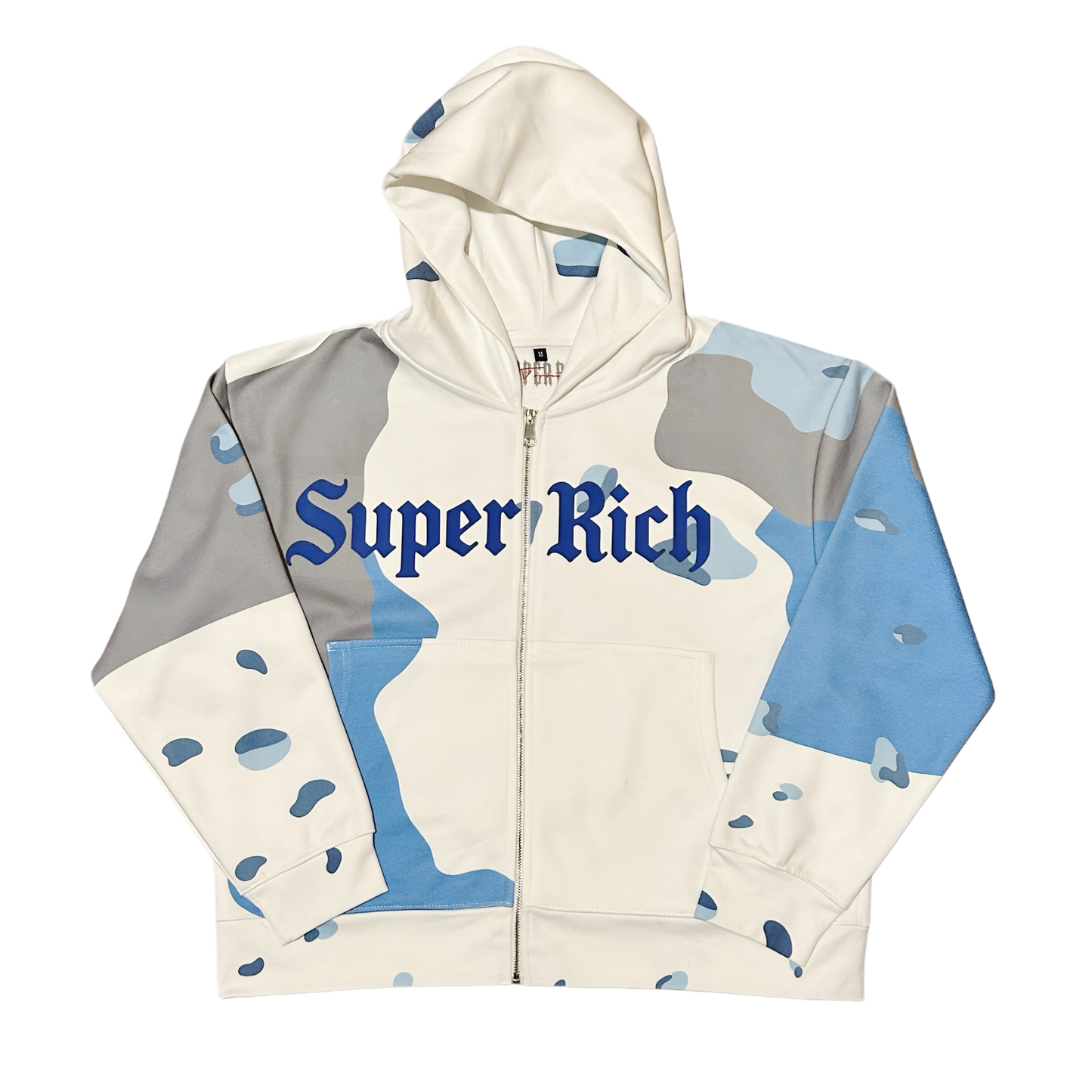 SupeRich Blue & White Camo Set