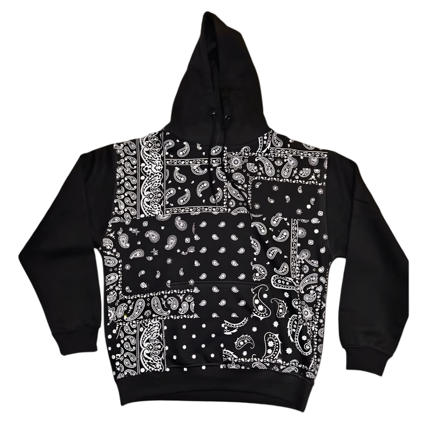 Black Paisley Print , Flare Pants Set